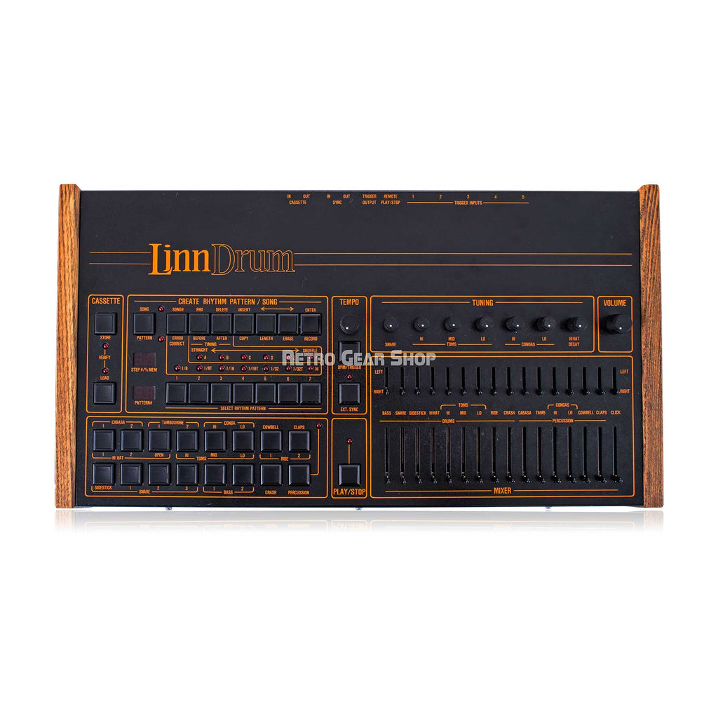 Linn Linndrum LM-2 Analog Drum Machine LM2 Original Manual Vintage Rare