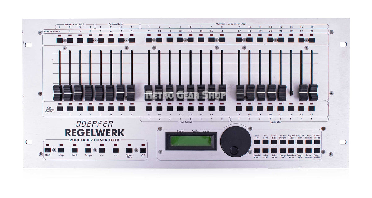 Doepfer Regelwerk MIDI Fader KutusuDoepfer Regelwerk MIDI Fader Kutusu  