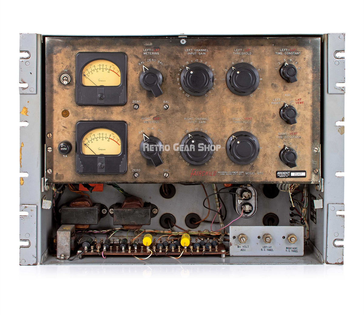Fairchild 670 Tube Compressor Limiter Vintage Rare Retro Gear Shop fairchild-670-tube-compressor-limiter-vintage-rare-retro-gear-shop
