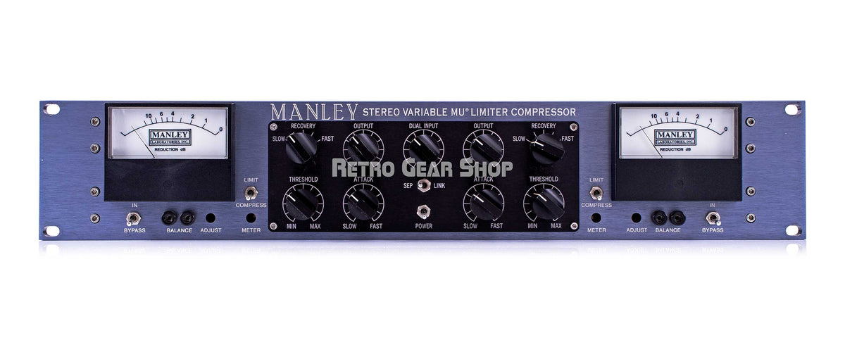 Manley Variable Mu Stereo Compressor Limiter Vintage Rare – Retro 