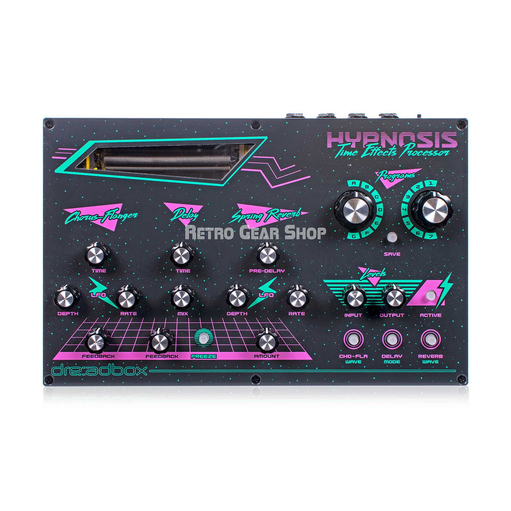 Dreadbox Hypnosis Time Effects Processor Limited Edition Delay Spring Reverb Chorus Flanger