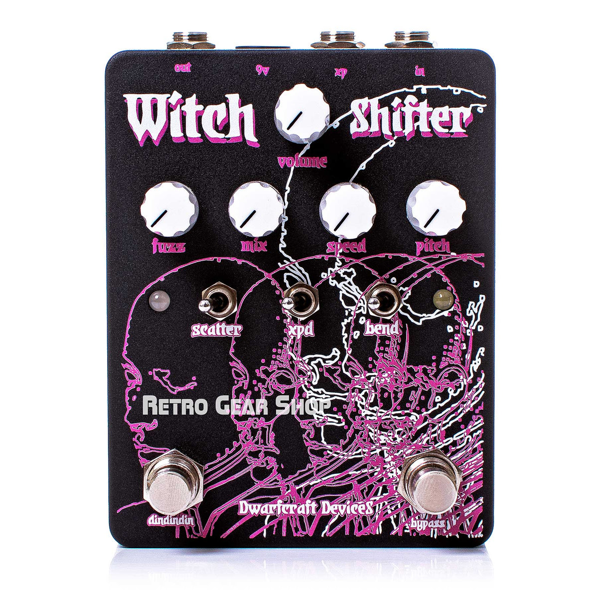 Dwarfcraft Devices Witch Shifter Pitch Shifter Delay Fuzz Guitar 