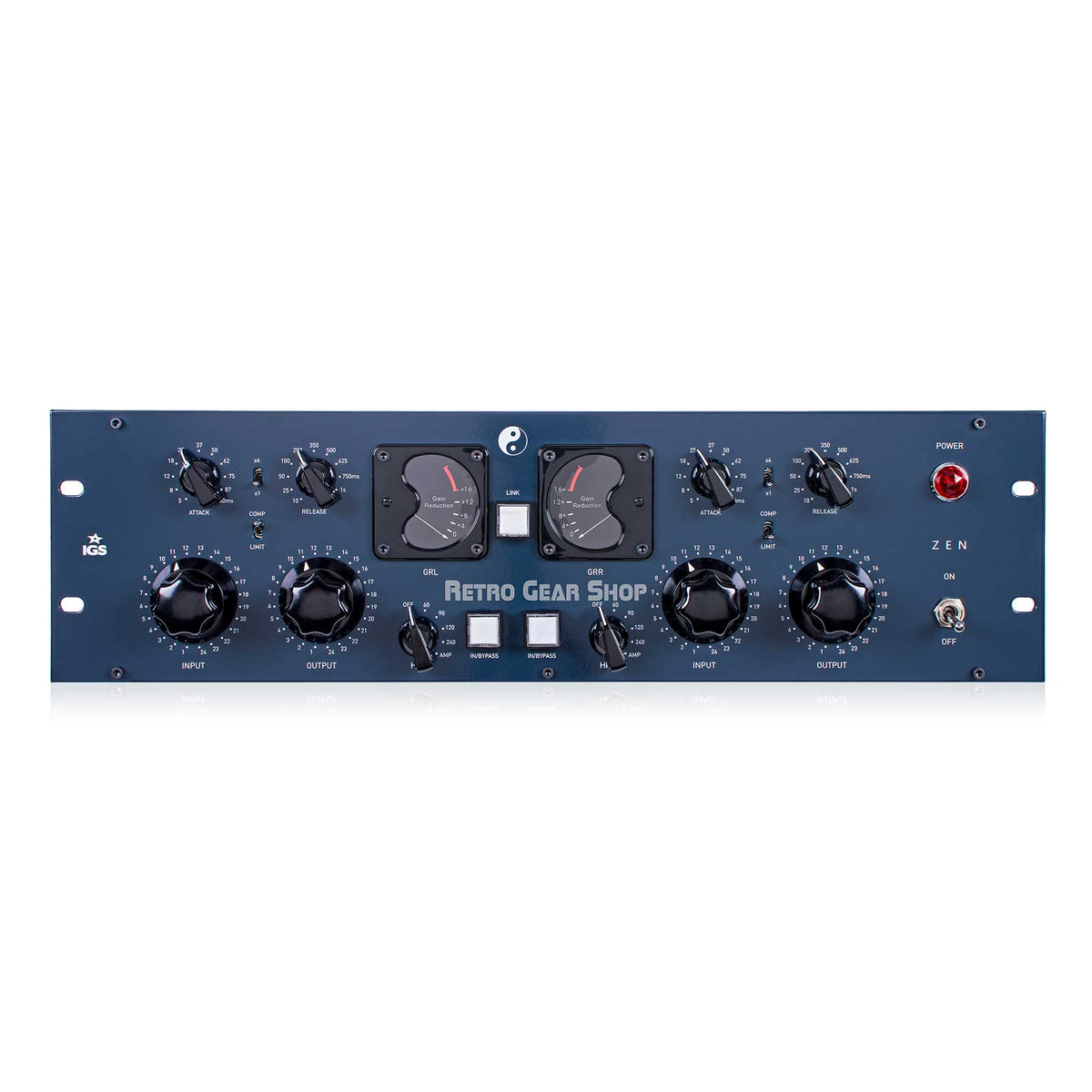 IGS Audio Zen Compressor Solid State Dual Channel Mastering Retro