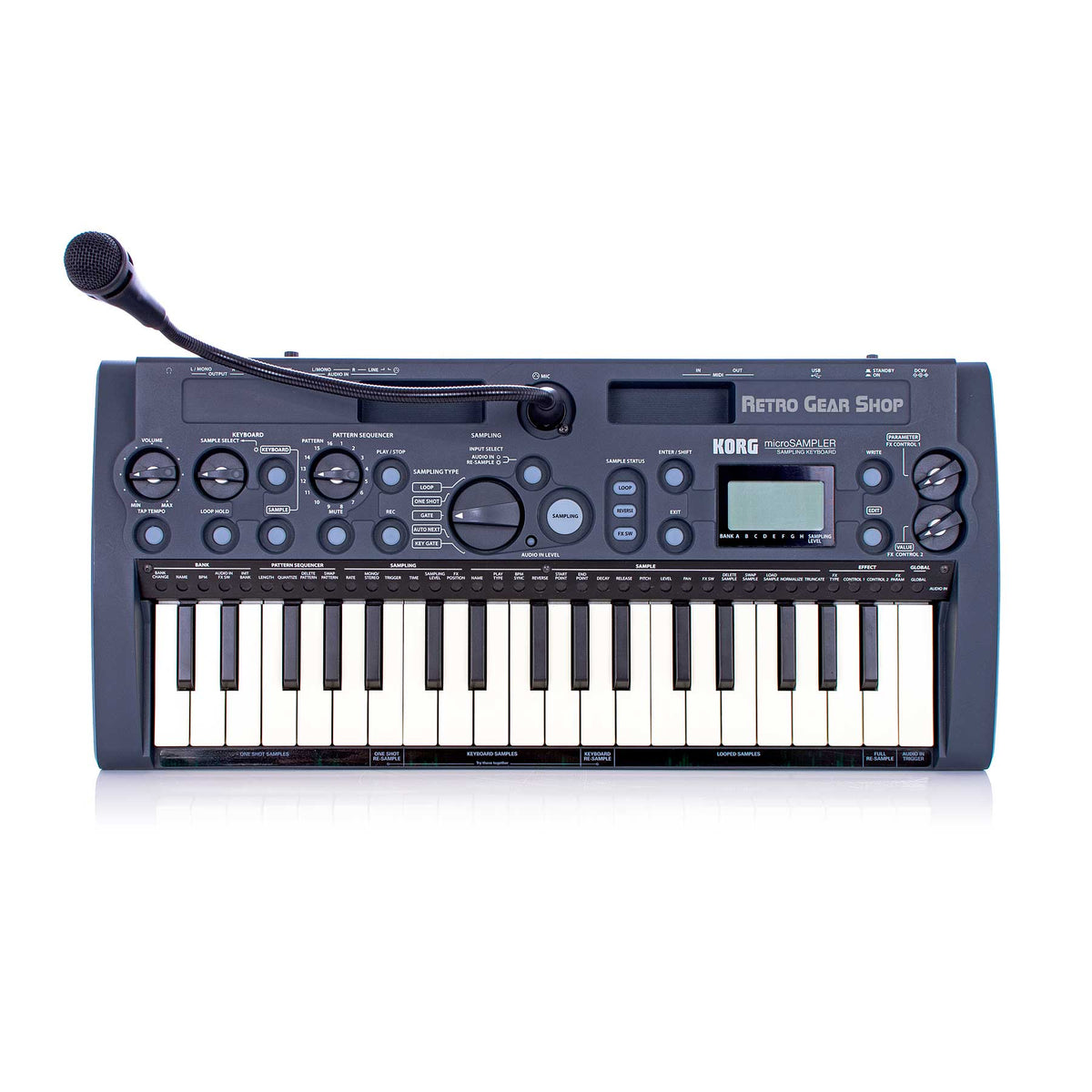 Korg MS1 MicroSampler Synthesizer Synth Keyboard – Retro Gear 