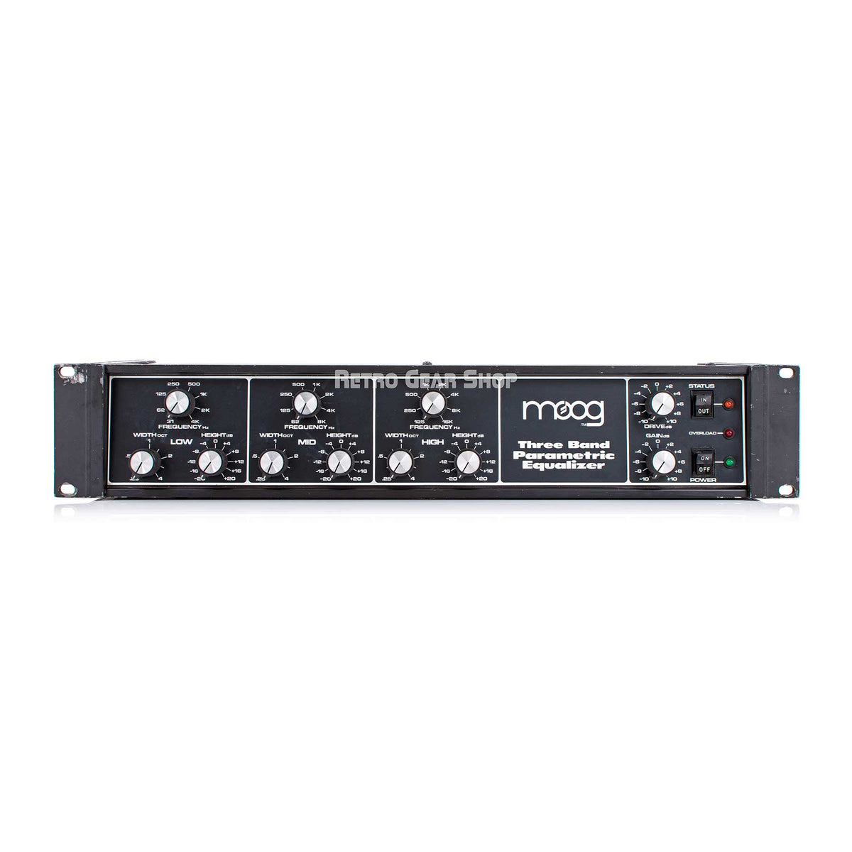 Moog MKPE Three Band Parametric Equalizer 3 Band EQ Rare ...