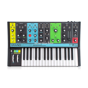 Moog Grandmother 32-Key Semi-Modular Analog Synthesizer Synth Black / Multi-Colored Panel