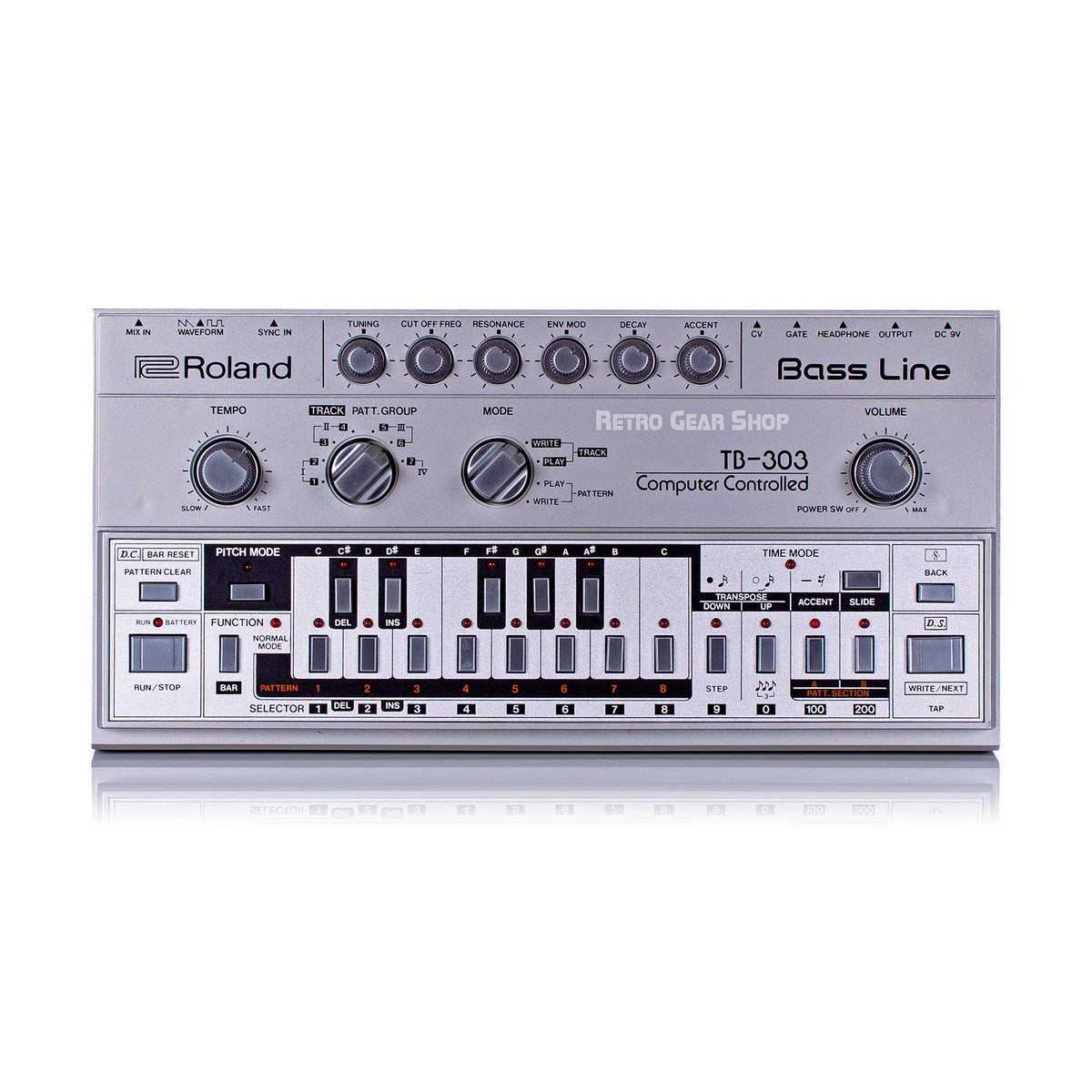 Roland TB 303 Bassline Rare Vintage Analog Synthesizer Synth Minty roland-tb-303-bassline-rare-vintage-analog-synthesizer-synth-minty