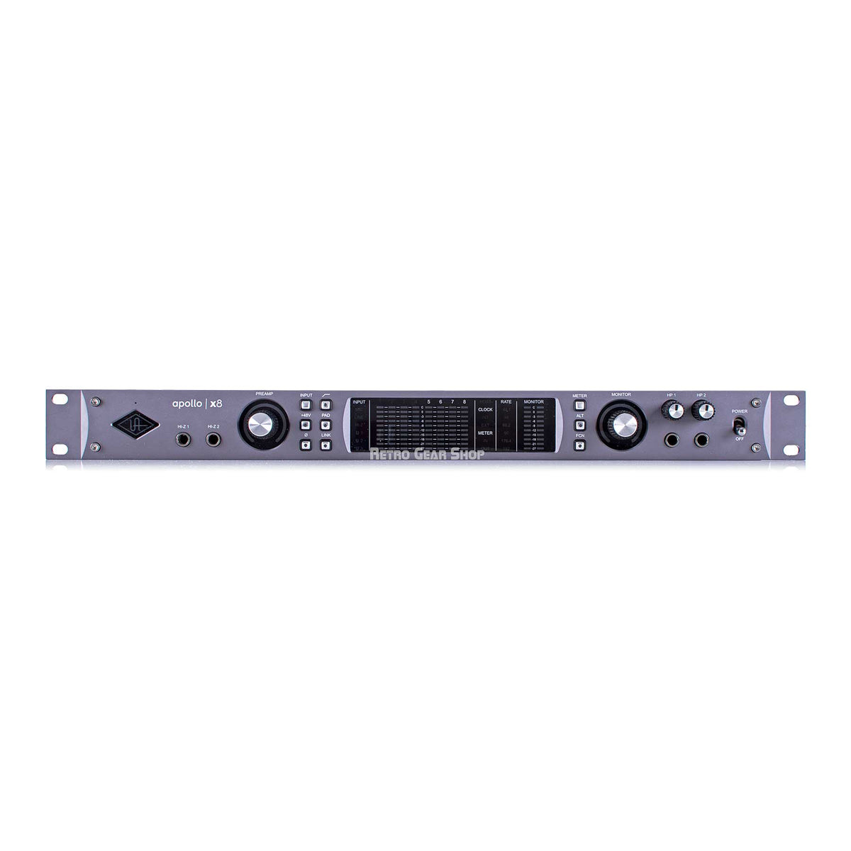 Universal Audio Apollo x8 Thunderbolt 3 AD/DA Analog Digital 