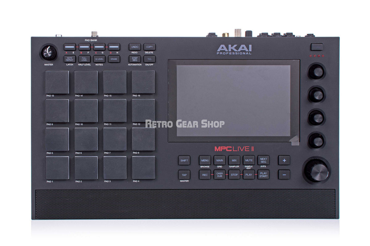 Akai MPC Live II Standalone Sampler Sequencer Drum Machine