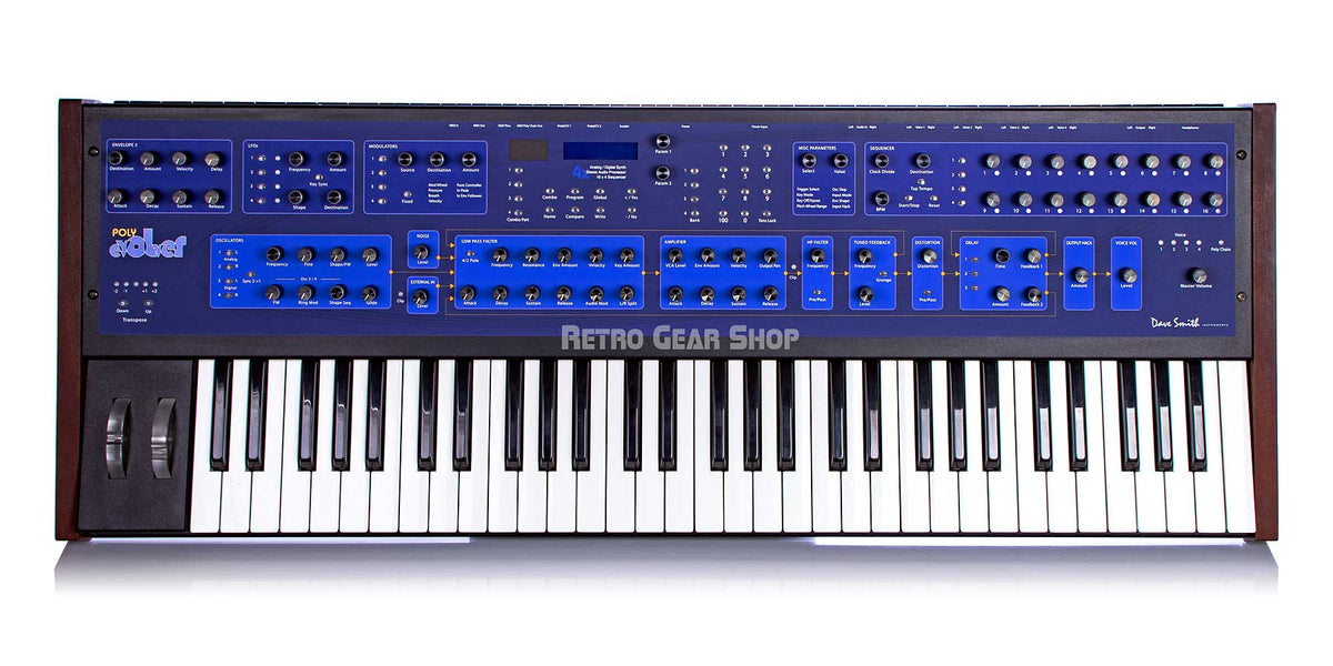 Dave Smith Instruments Poly Evolver Polyphonic Synthesizer PE 