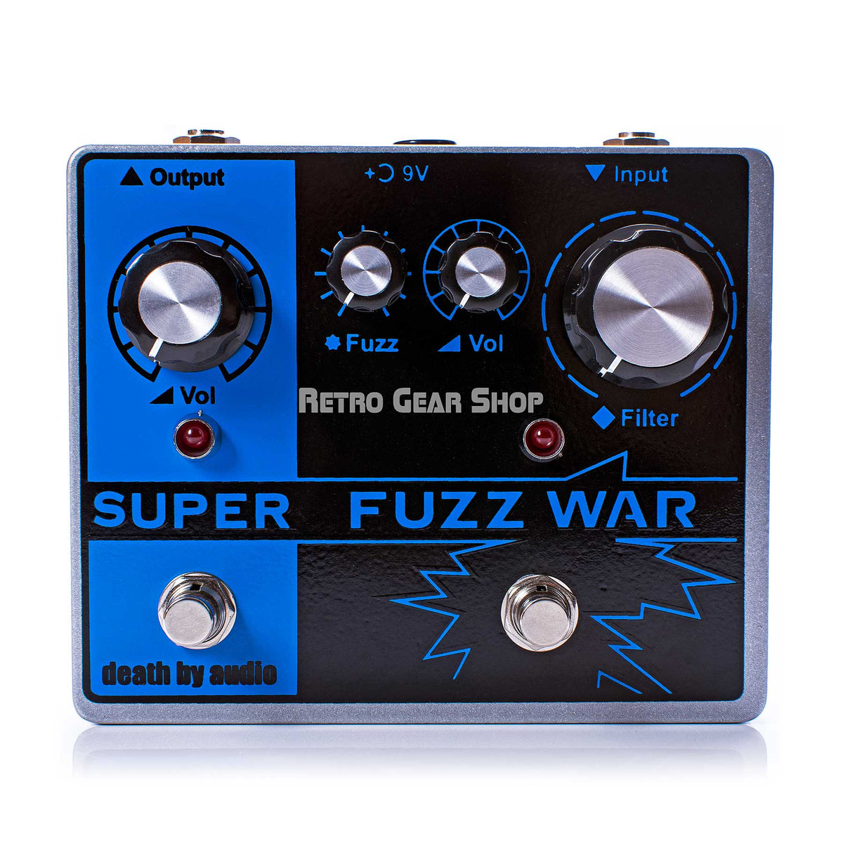 Death By Audio Super Fuzz War Limited Distortion Guitar Effect 