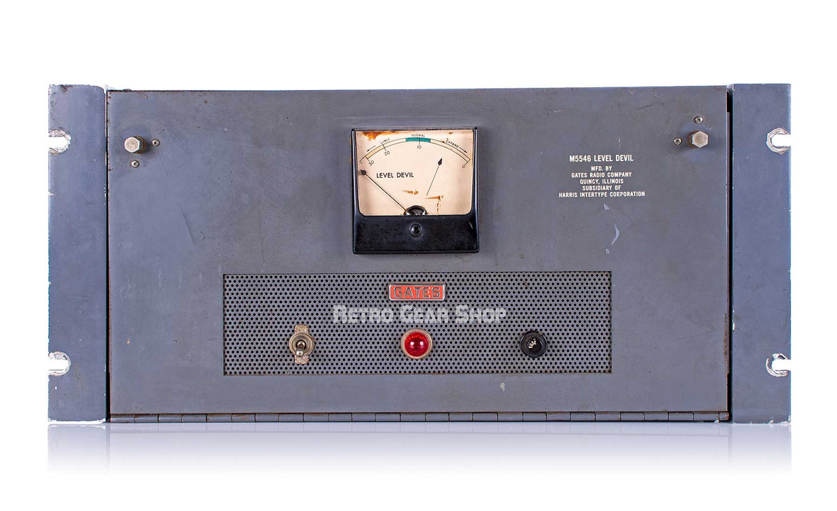 Gates Level Devil Rare Vintage Tube Compressor Limiter Retro Gear Shop