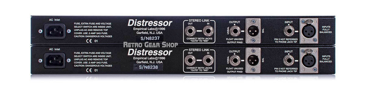 Empirical Labs Distressor EL8X-S British Mode Sequential Stereo ...
