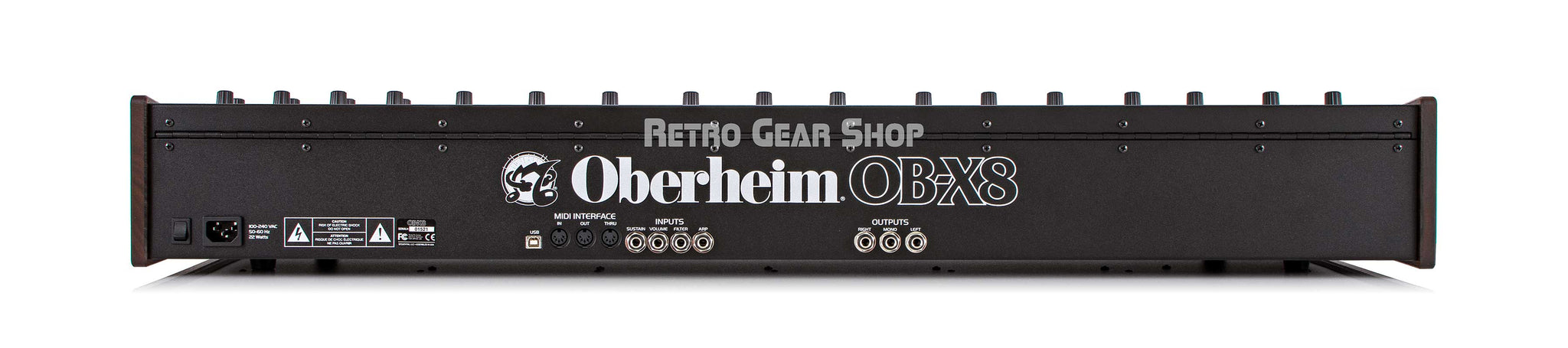 Oberheim OB-X8 Rear