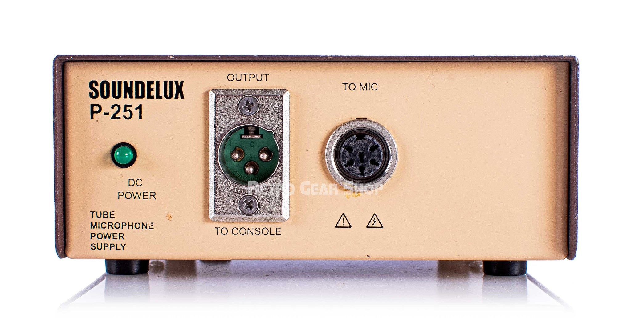 Soundelux e251c Power Supply P-251 Front