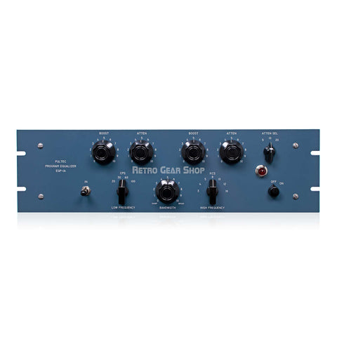 Pultec Pulse Techniques Equalizer EQ EQP-1A3