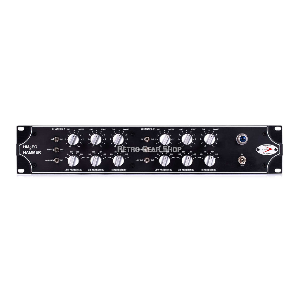 A-Designs Audio HM2EQ Hammer Dual Channel Tube Equalizer EQ