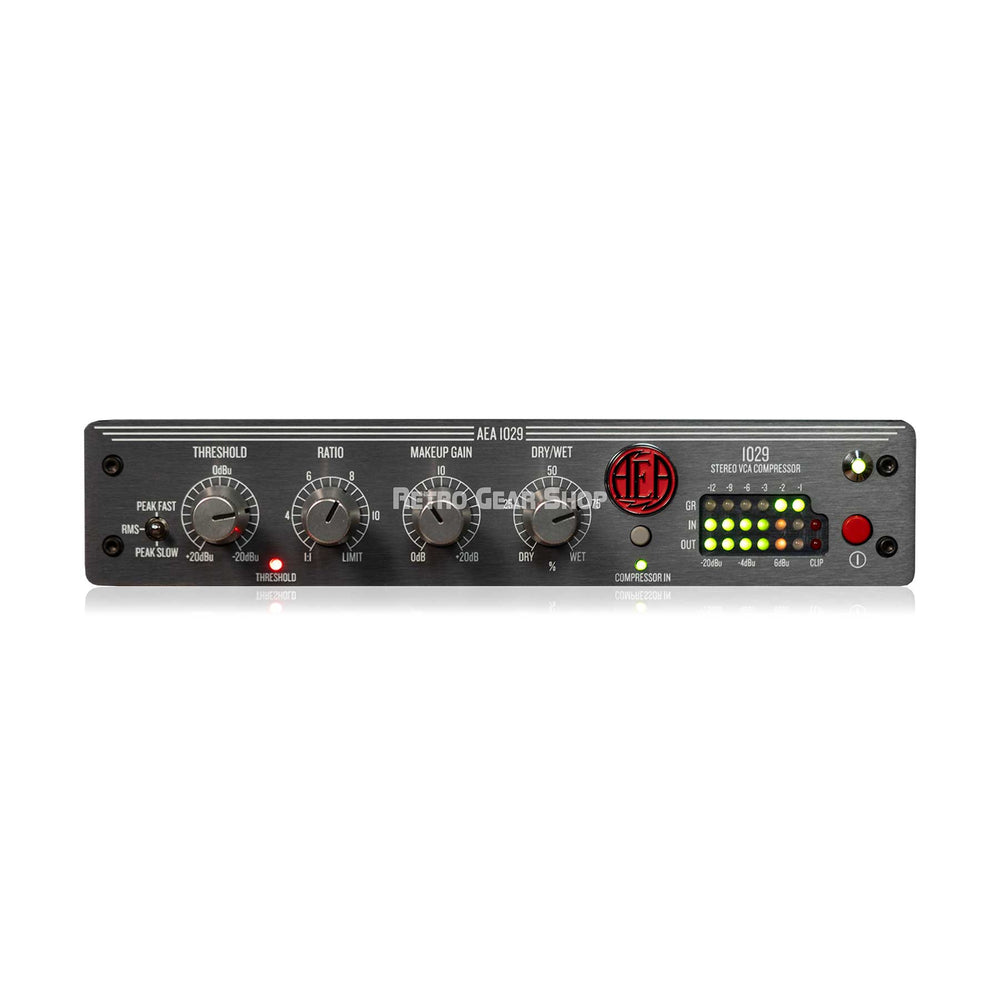 AEA 1029 Ultra-Clean Stereo VCA Compressor