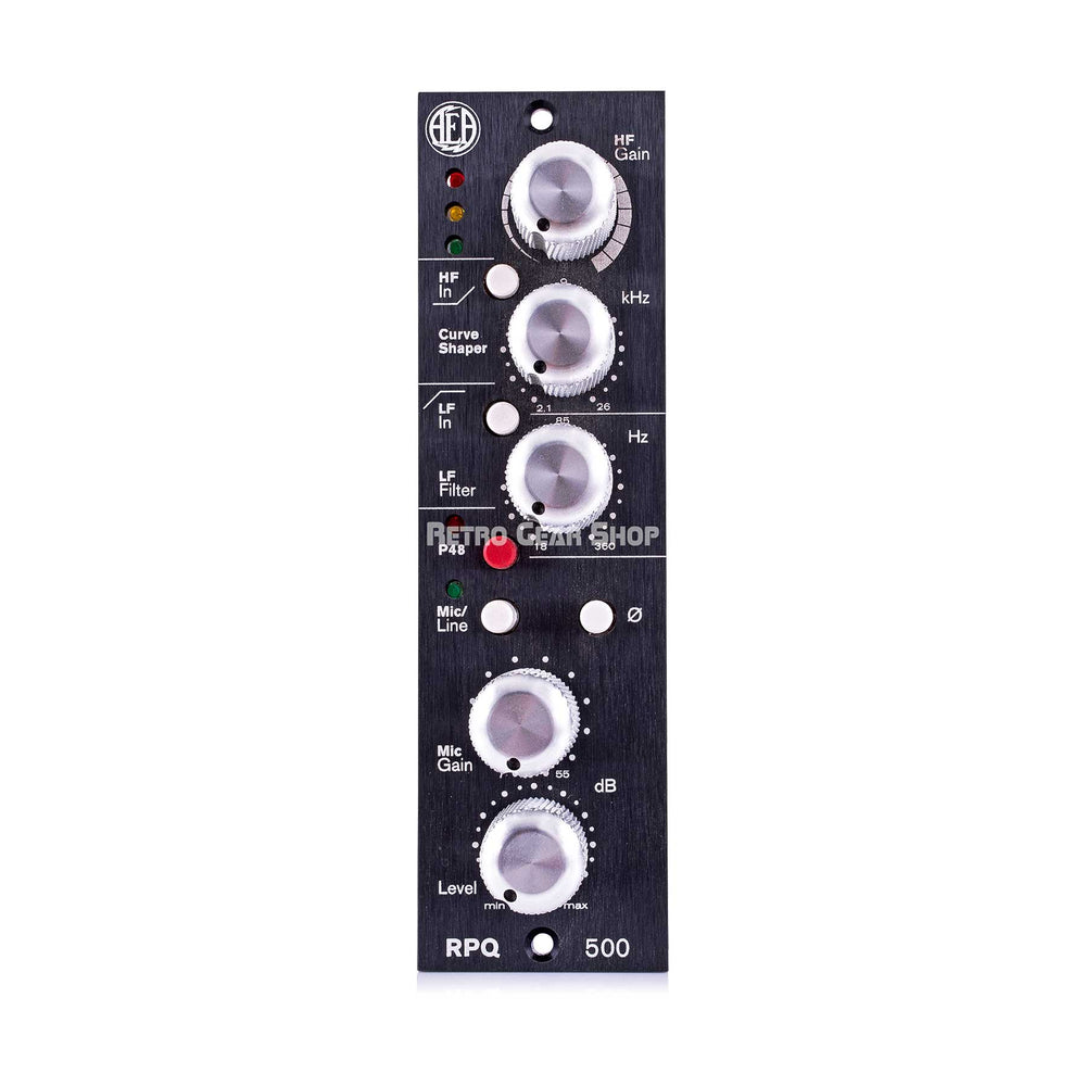 AEA RPQ500 Module Ribbon Microphone Preamp and EQ