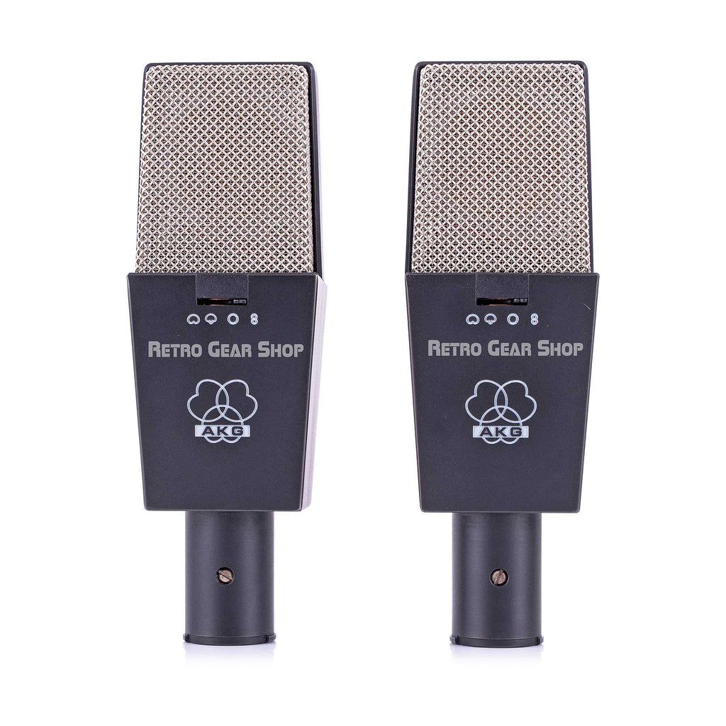 AKG C 414 B ULS Pair Microphone Large Diaphragm Multipattern Condenser Mic