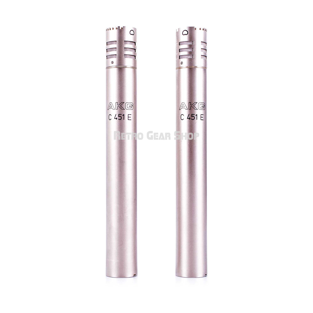 AKG C 451 E Pair with CK1 Capsule