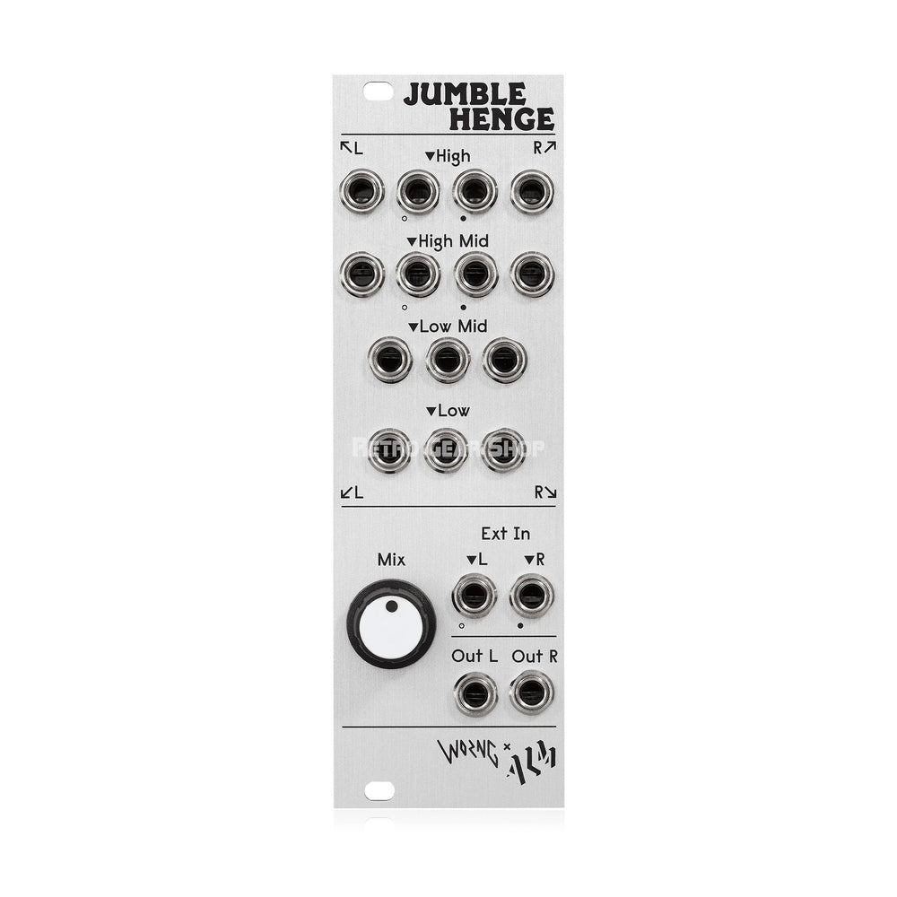 ALM Busy Circuits Jumble Henge 16 Input Stereo Spectral Mixer Eurorack Module