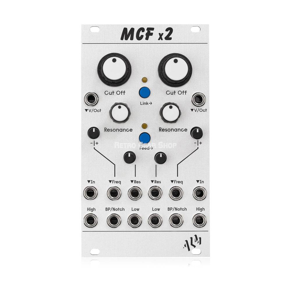 ALM Busy Circuits MCFx2 Dual State Variable Filter Eurorack Module