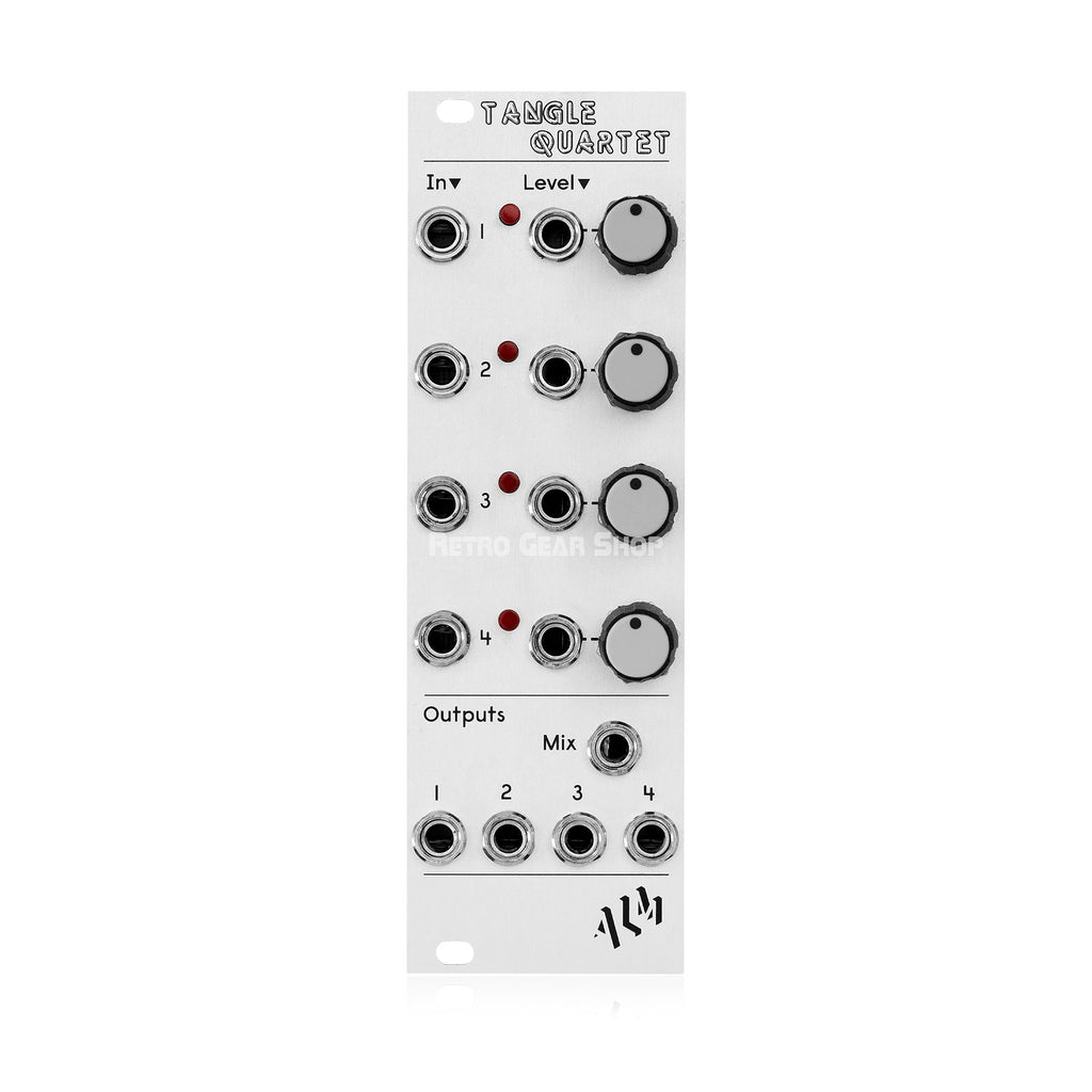 ALM Busy Circuits Tangle Quartet Quad Linear VCA and Mixer Eurorack Module