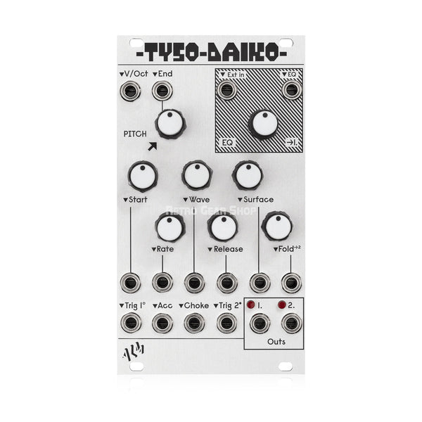 ALM Busy Circuits Tyso Daiko Dual 12 Bit Digital Drum Voice Eurorack Module