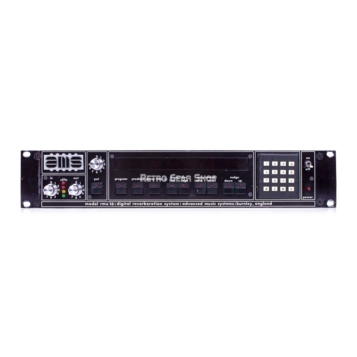 AMS Model RMX-16 Digital Reverberation System Advanced Music Systems ...