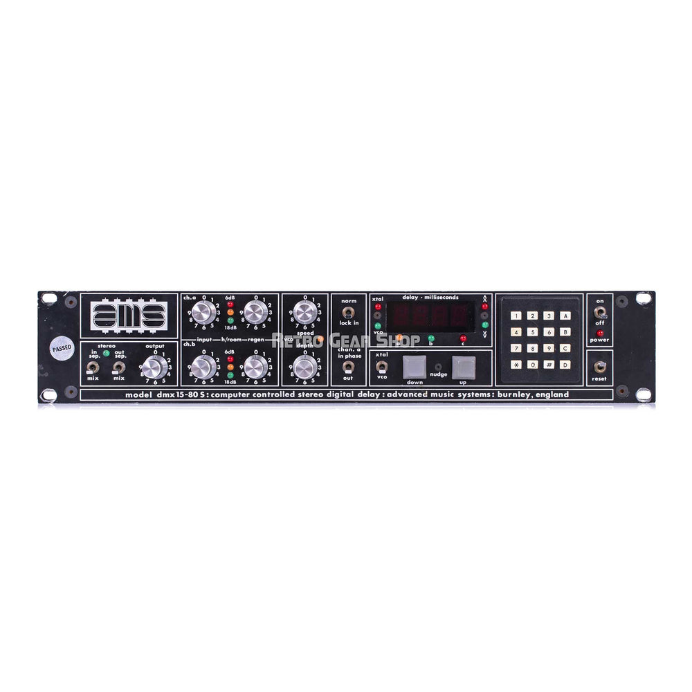 AMS Neve DMX 15-80s Vintage Stereo Digital Delay Serviced