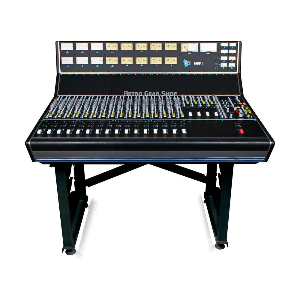 API 1608-II Recording and Mixing Console Unloaded with Leg Set Cabling Patchbay Package