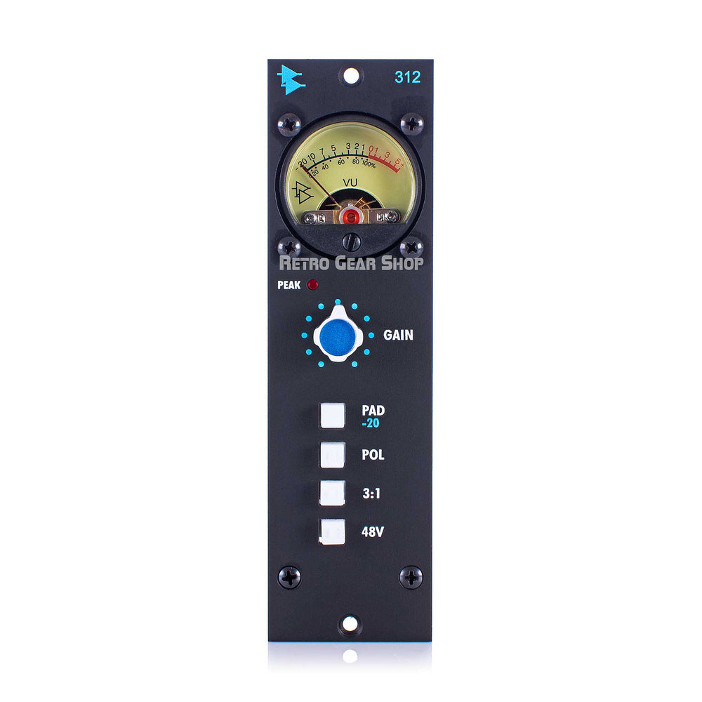 API 312 500 Series Mic Preamp Mint