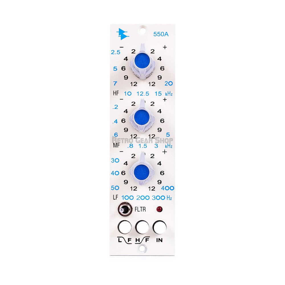 API 550A Special Edition Cream 3-Band EQ 500 Series Equalizer 550AW