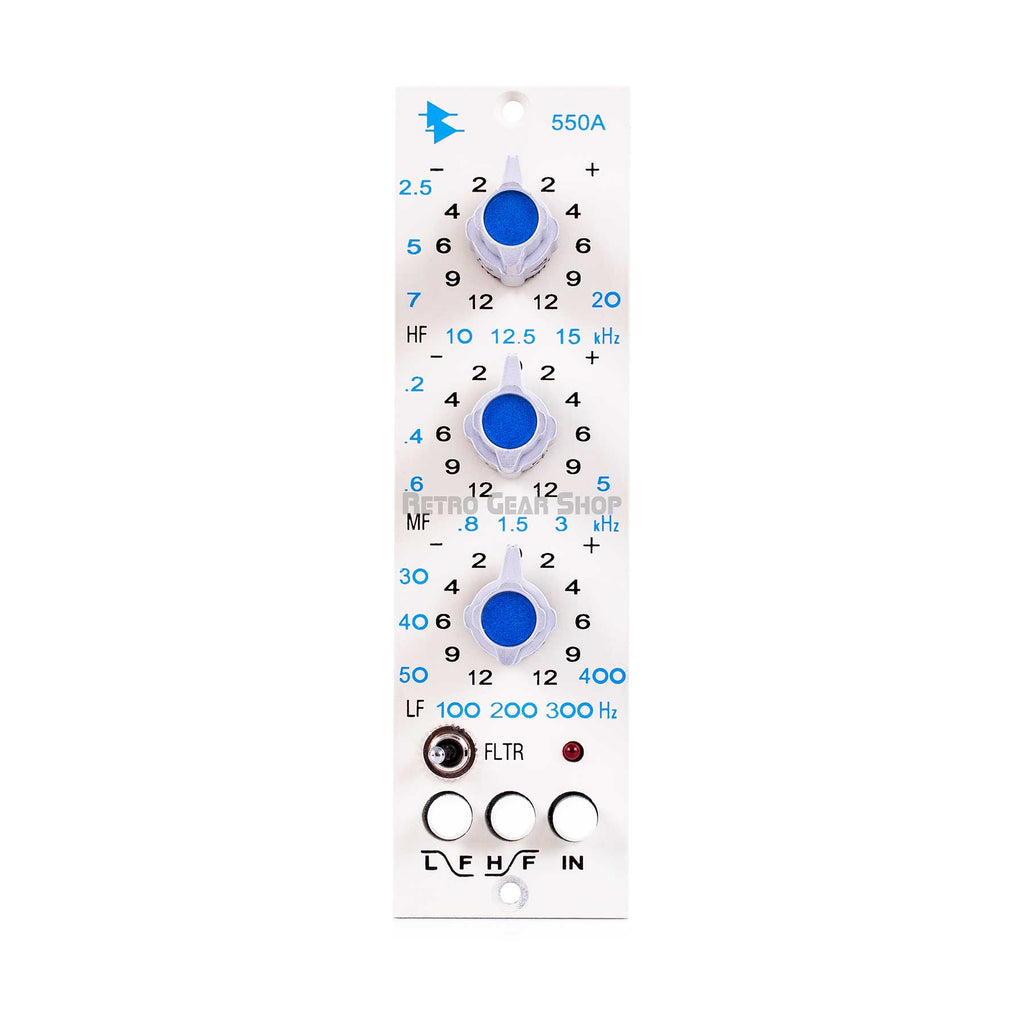 API 550A Special Edition 3-Band EQ 500 Series Equalizer 550AW