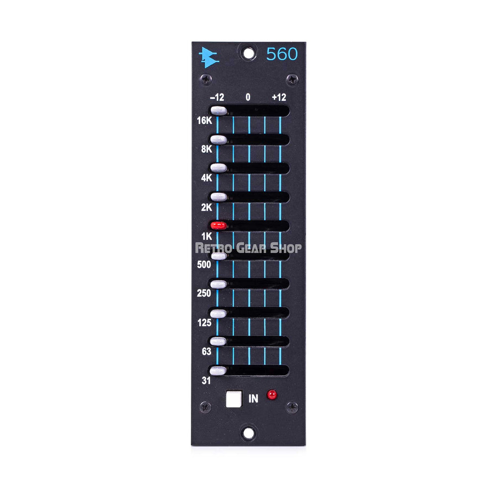 API 560 10-Band Analog Graphic Equalizer 500-series EQ Used