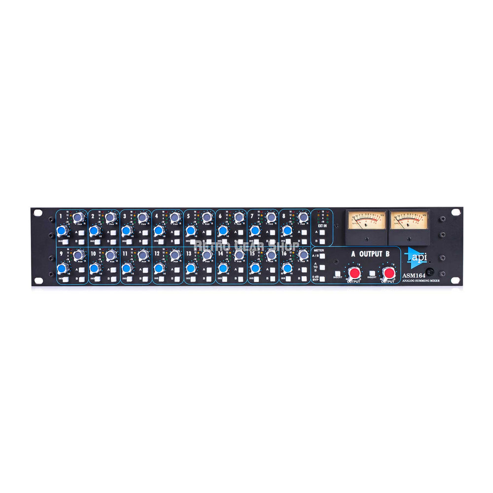 API ASM164 Analog Summing Mixer 16-Channel-Input 4-Channel-Output Mint Open-Box