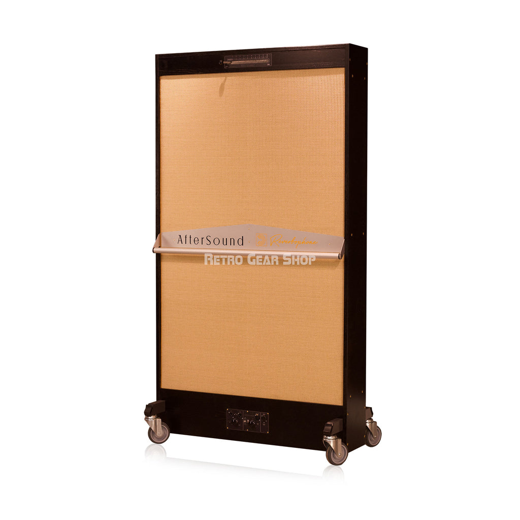 AfterSound Reverbophone Reverberating Microphone Black Oak with Blond Grill