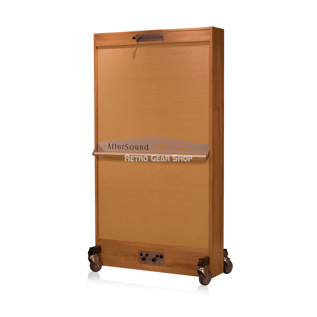 AfterSound Reverbophone Reverberating Microphone Honey Oak with Blond Grill 
