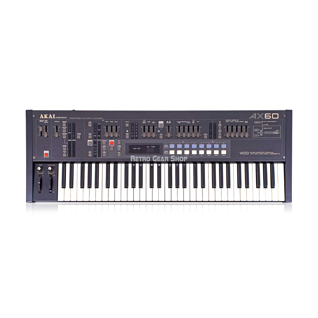 その他 akai Akai AX60 Keyboard Synthesizer Programmable Six-Voice Synth