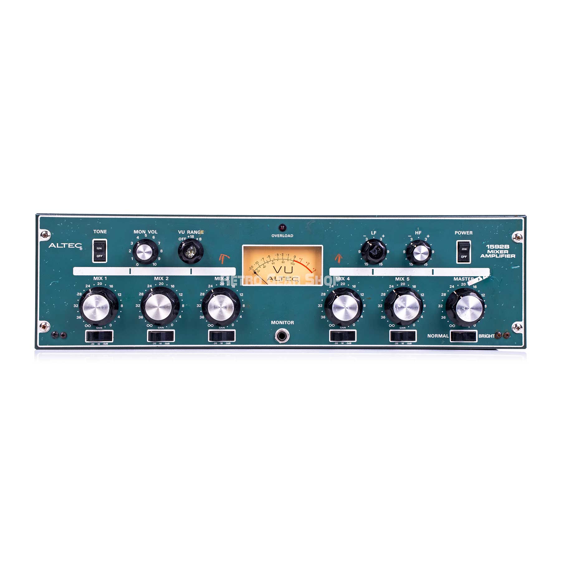 Altec 1592B Mixer Amplifier 5x1 Vintage Rare owned by Les Paul as