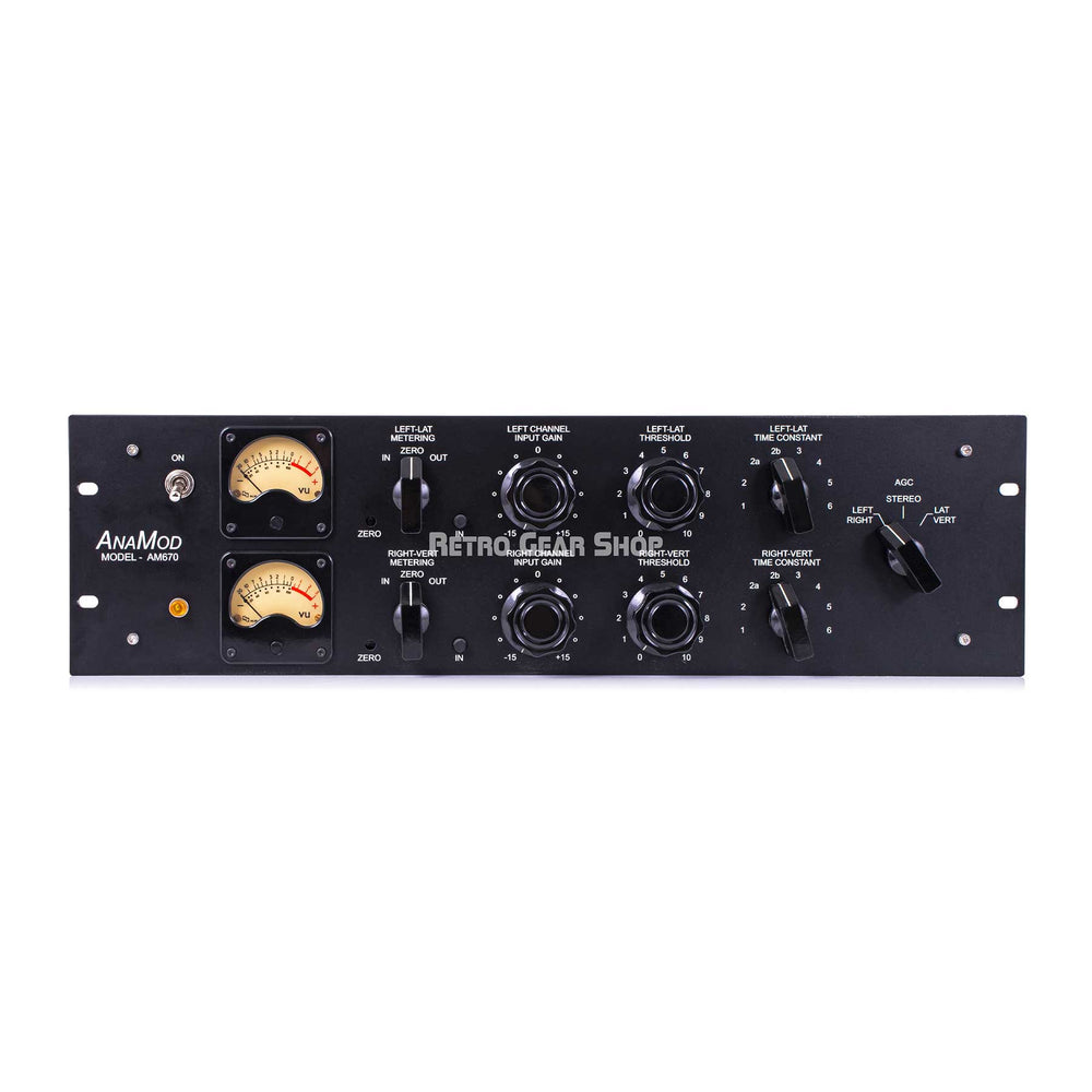 AnaMod AM670 Stereo Limiter Vari-Mu Compressor