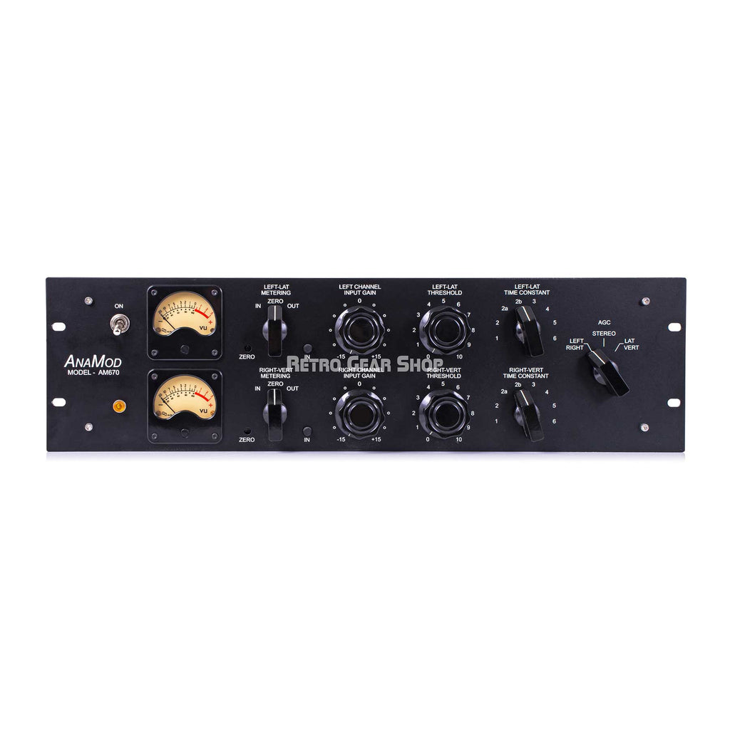 AnaMod AM670 Stereo Limiter Vari-Mu Compressor