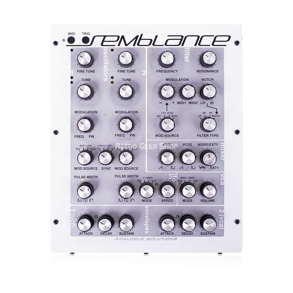 Analogue Solutions Semblance