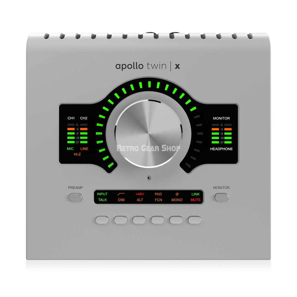 Universal Audio Apollo Twin X DUO with UAD Analog Classics Pro Edition Thunderbolt Audio Interface