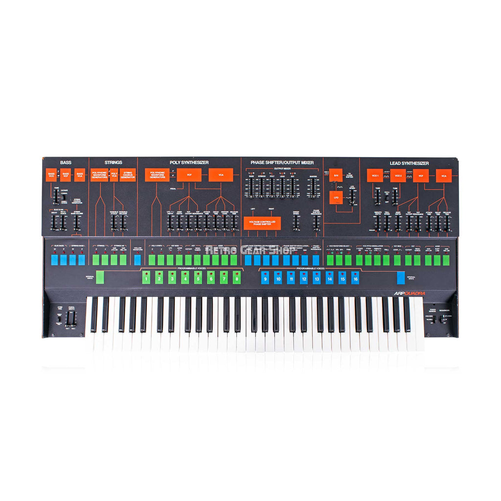 Arp Quadra Polyphonic Analog Synthesizer Vintage Rare Synth