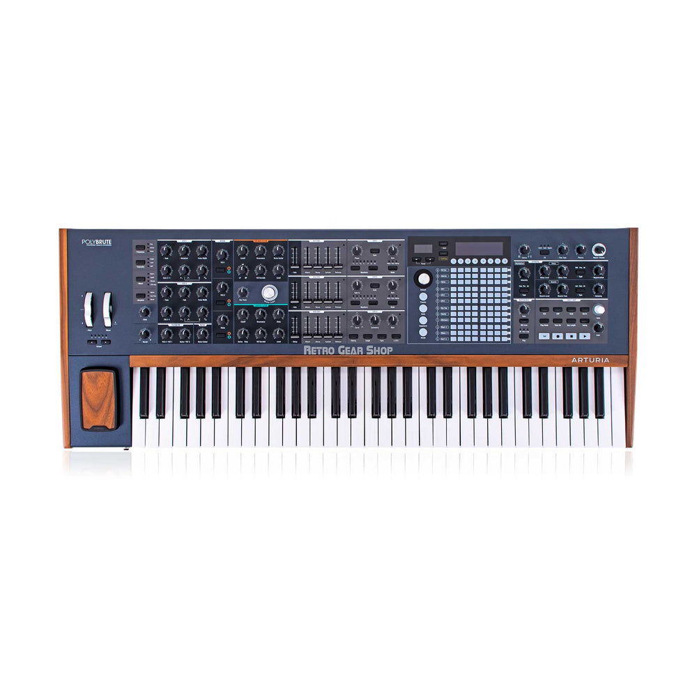 Arturia PolyBrute + Wooden Legs