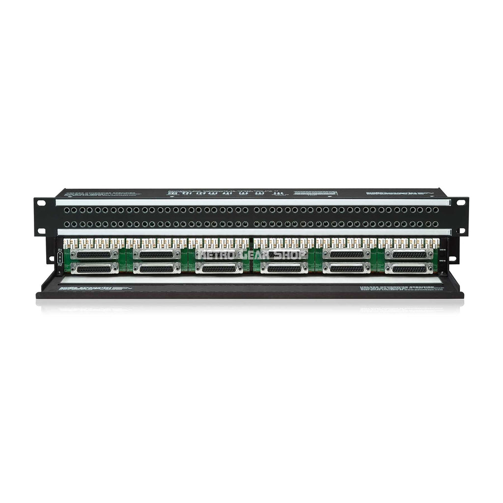 Audio Accessories WDBP-961-SH 2x48x1RU DB25 Mini Shorti Patchbay