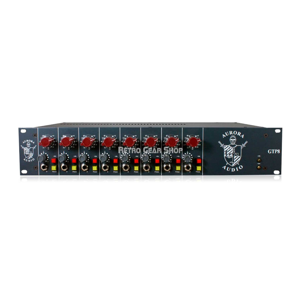 Aurora Audio GTP8 8-Channel Preamplifier Microphone Preamp