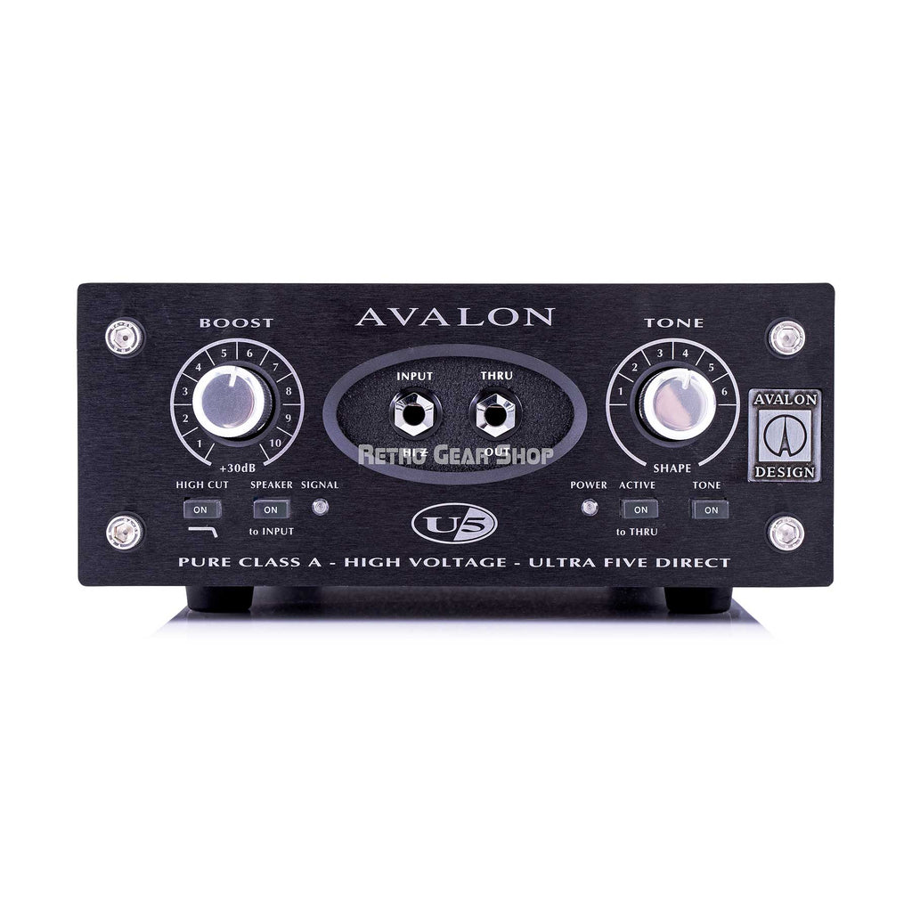 Avalon U5 Instrument and DI Preamplifier Used